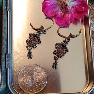 Tiny Coo Coo  Clock earrings